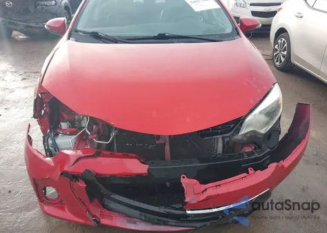 2016 Toyota Corolla S Plus из США, поврежденный, VIN 5YFBURHE8GP407047